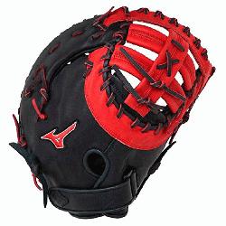 50PSE3 MVP Prime First Base Mitt 13 inch Red-Black Right Hand Throw  Pate